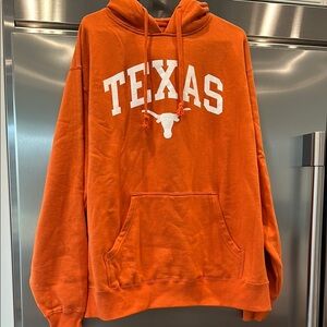 Texas Orange Hoodie with Longhorn Logo